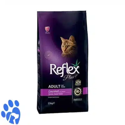 غذای خشک گربه رفلکس پلاس Reflex Plus Adult Gourmet